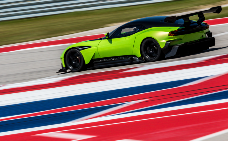 Illustration for article titled Behold The Unfathomably Gorgeous Spectacle Of An Aston Martin Vulcan Track Day